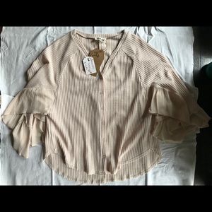 Listicle button up shirt